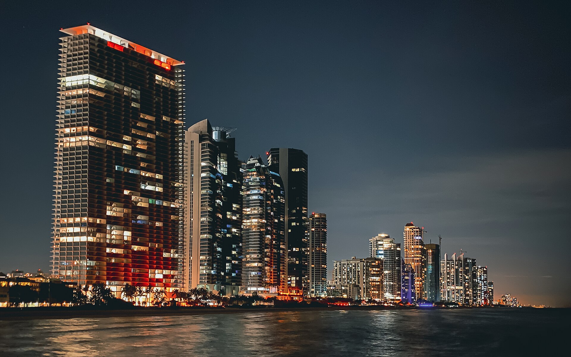 Miami skyline, destination reference